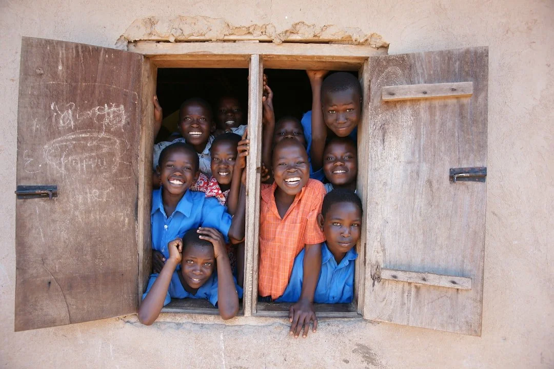 Children learning in classroom